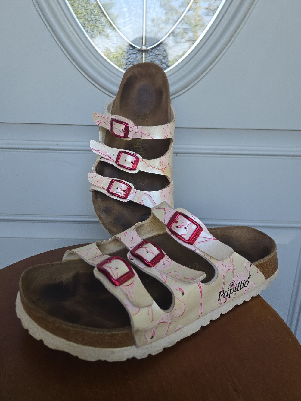 BIRKENSTOCK Papillio Flamingo Sandals